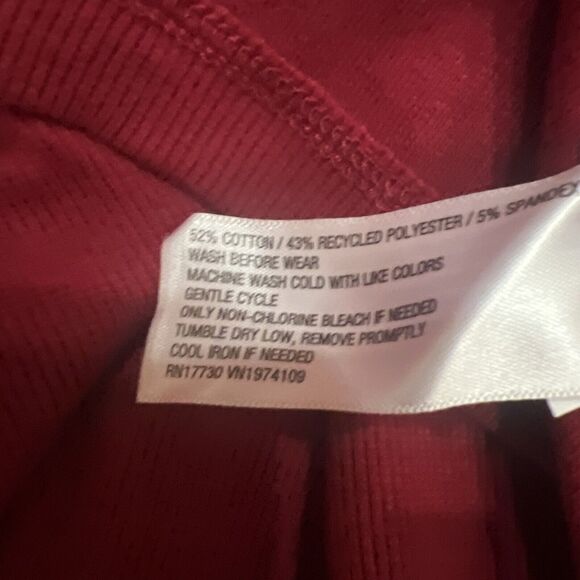 Women's Universal Thread Long Sleeve Midi Bodycon Dress Red Size Medium NWT - Picture 4 of 6